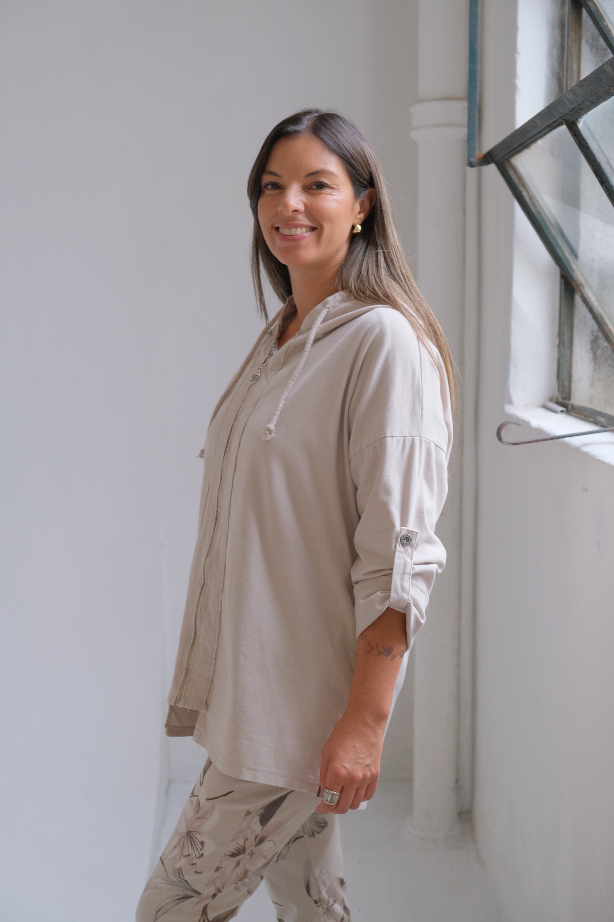 Campera Tina Beige