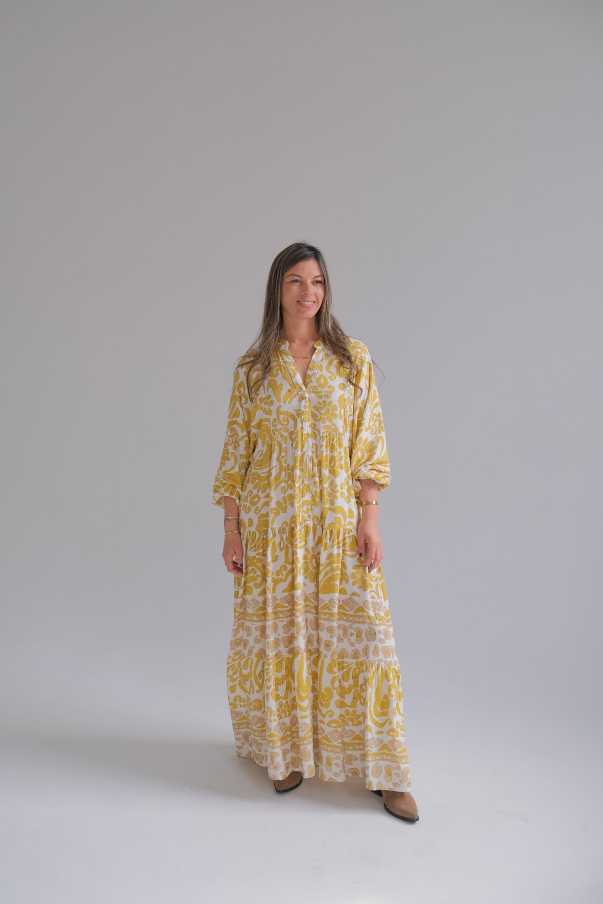 Vestido Amador Amarillo CÁPSULA