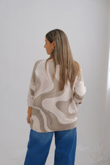 Sweater Ondas Verde