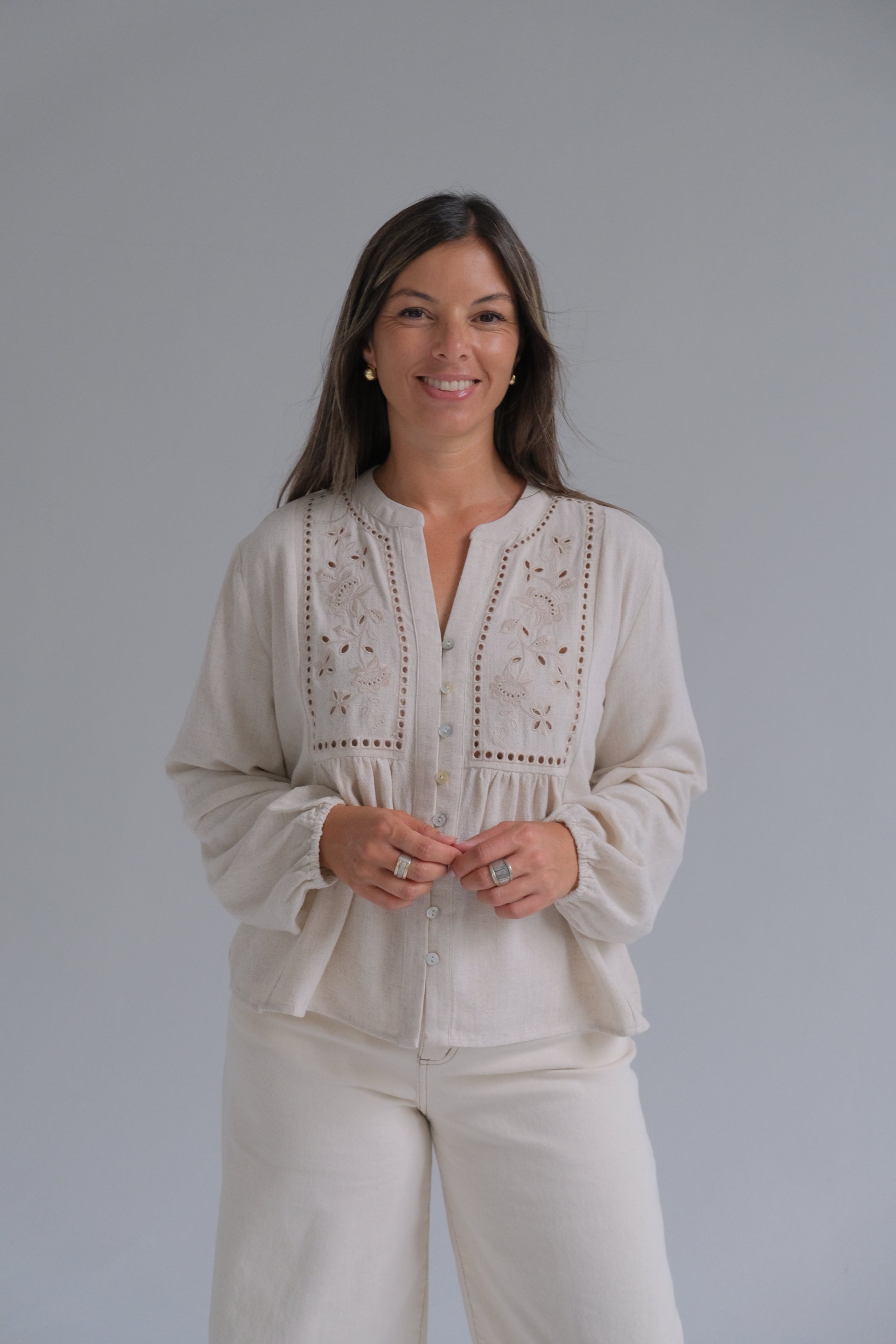 Blusa Meri Beige