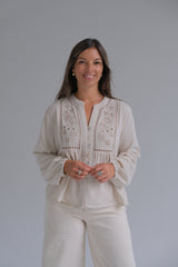 Blusa Meri Beige