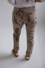 Pantalón Elastizado Visón