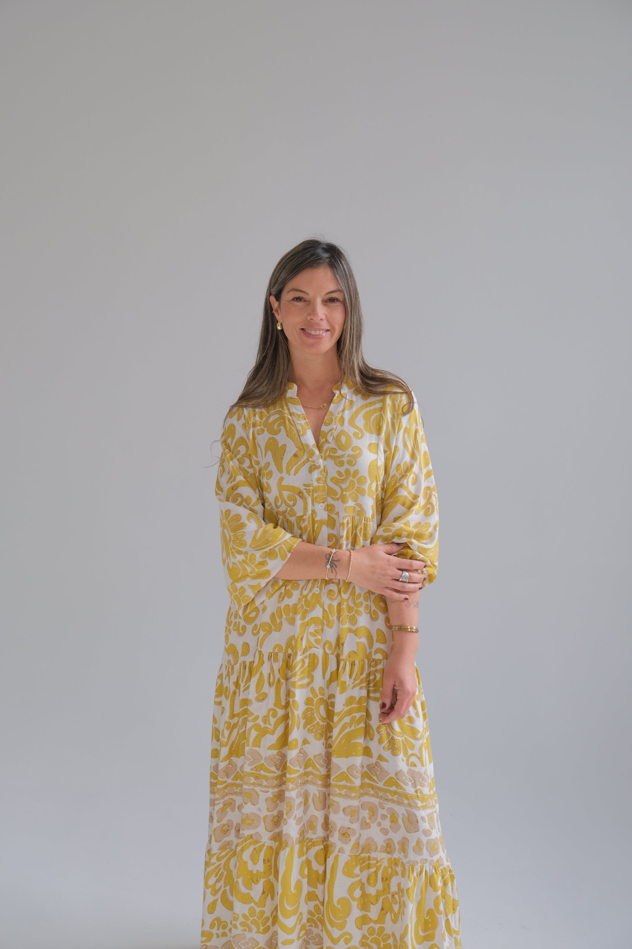 Vestido Amador Amarillo CÁPSULA