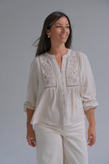Blusa Meri Beige