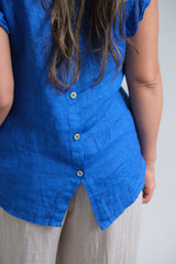 Musculosa Flown Azul Francia