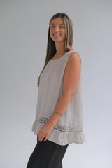 Musculosa Freya Beige