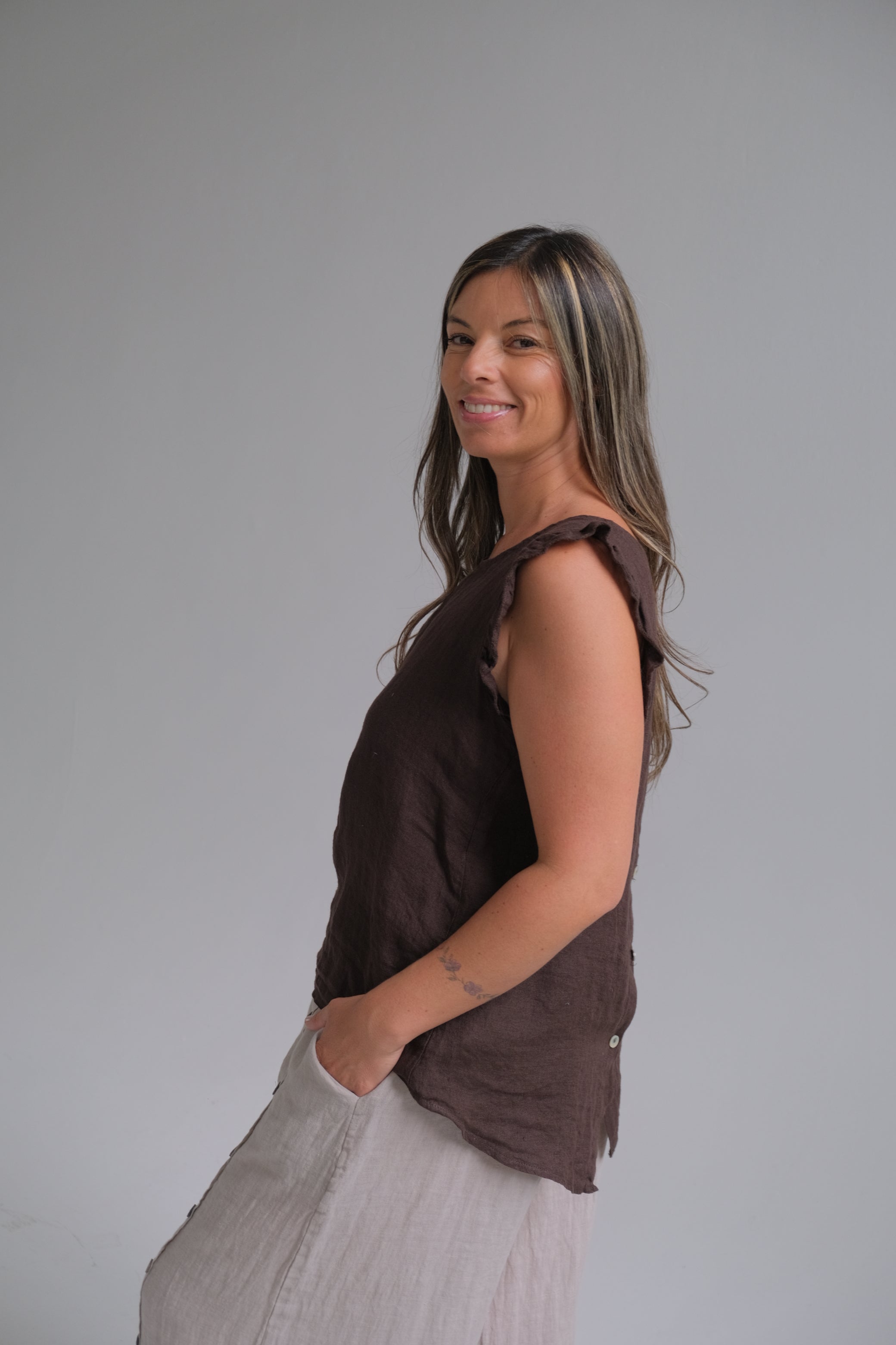 Musculosa Flown Chocolate