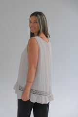Musculosa Freya Beige