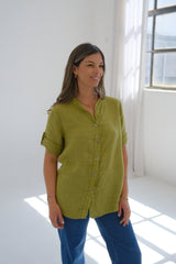 Camisa Tulipan Verde Lima