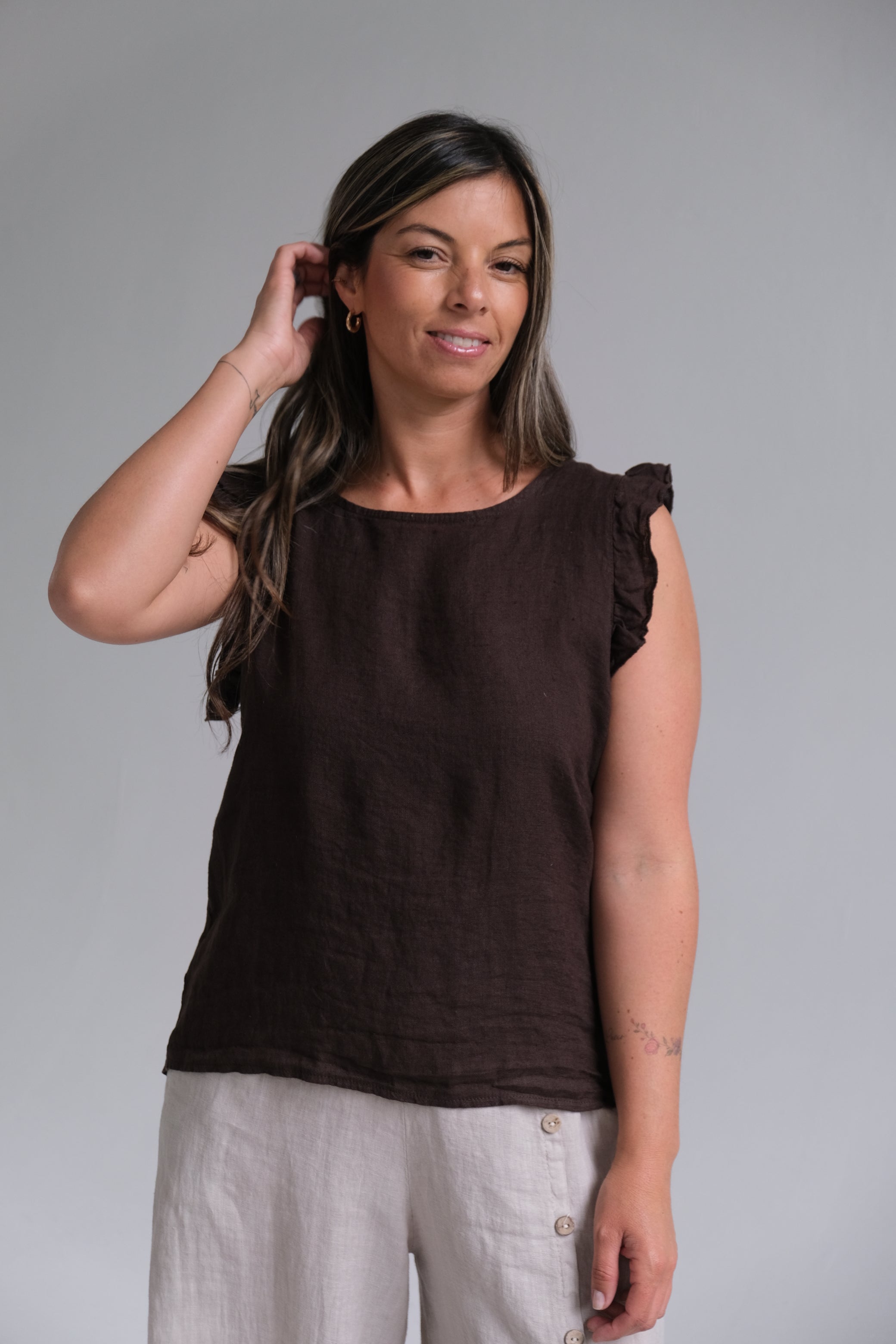 Musculosa Flown Chocolate