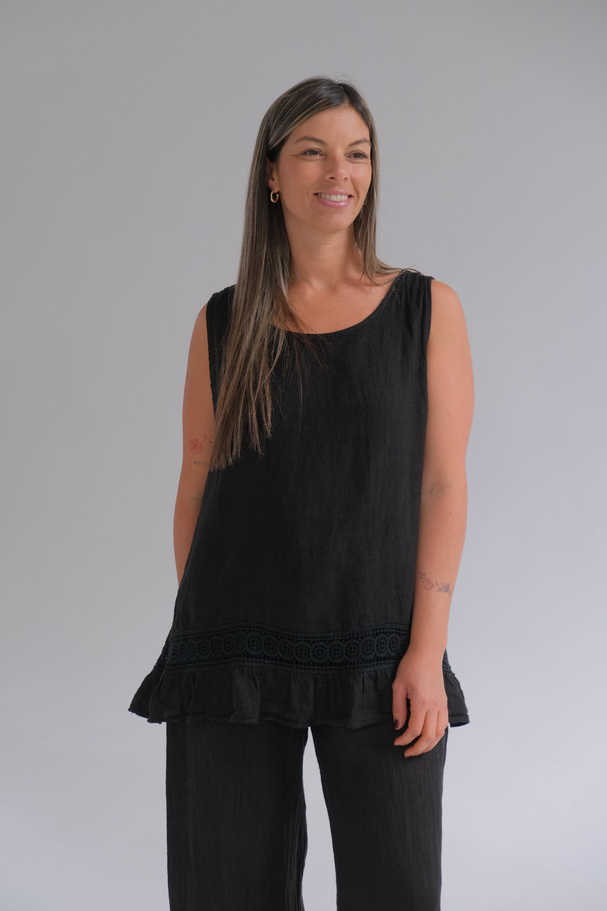 Musculosa Freya Negro