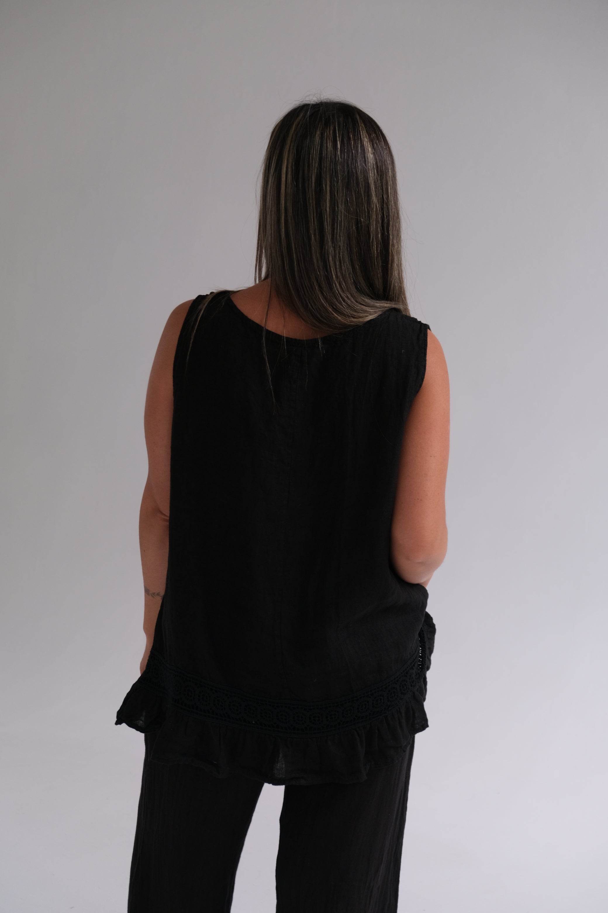 Musculosa Freya Negro