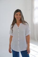 Camisa Tulipan Blanco