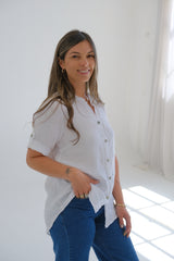 Camisa Tulipan Blanco