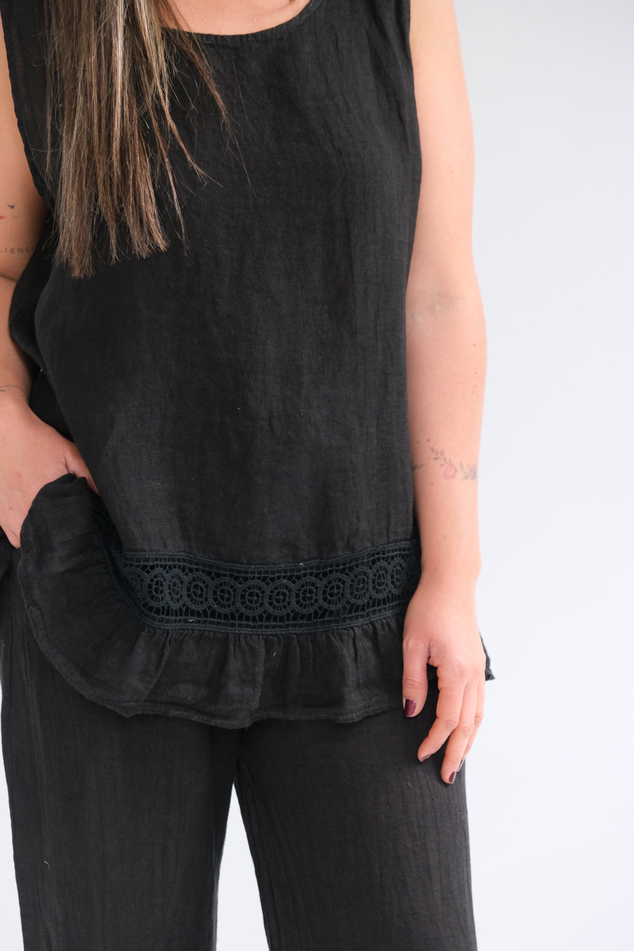 Musculosa Freya Negro