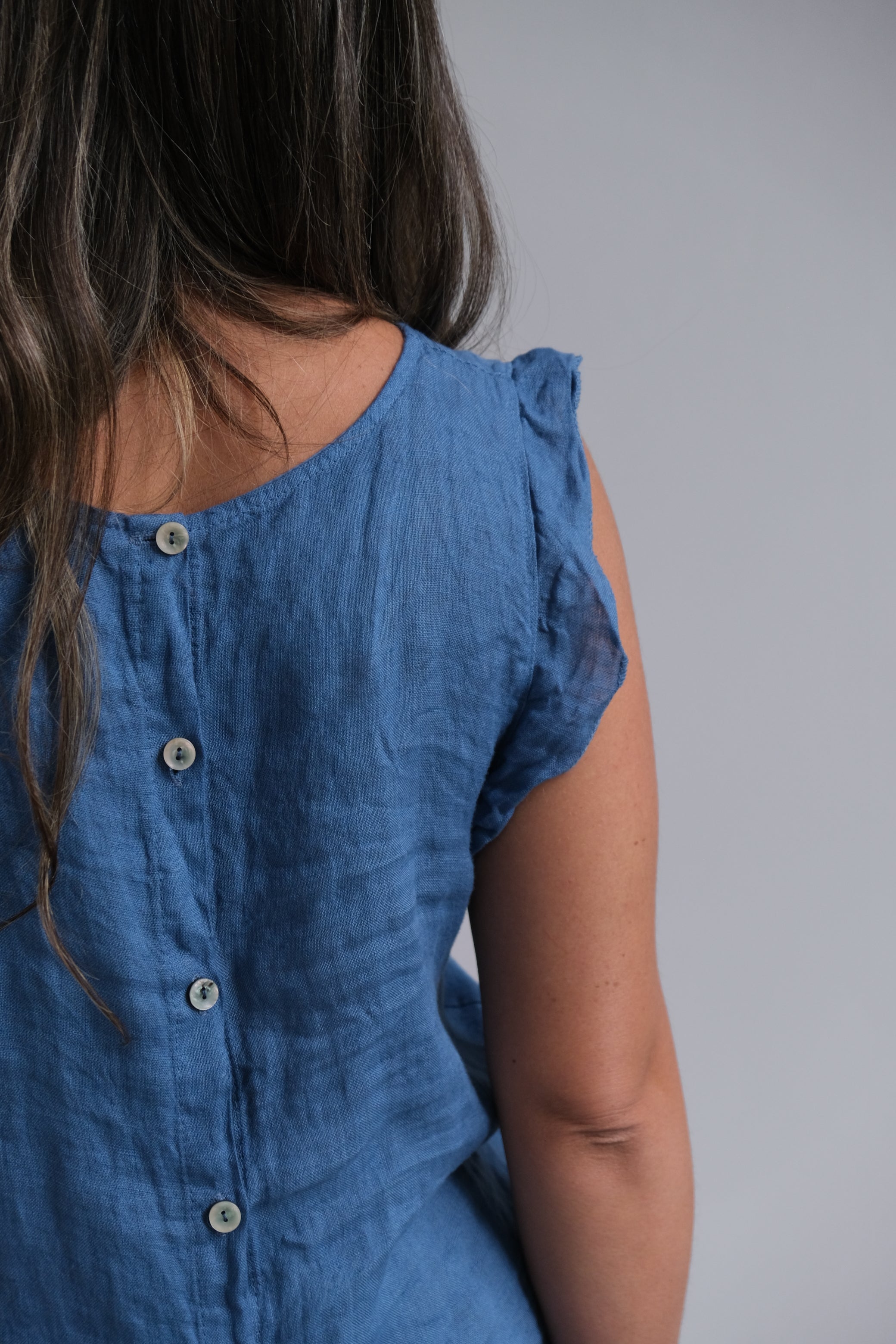 Musculosa Flown Azul Jean