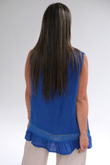 Musculosa Freya Azul Francia