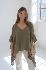Blusa Amalia Verde seco