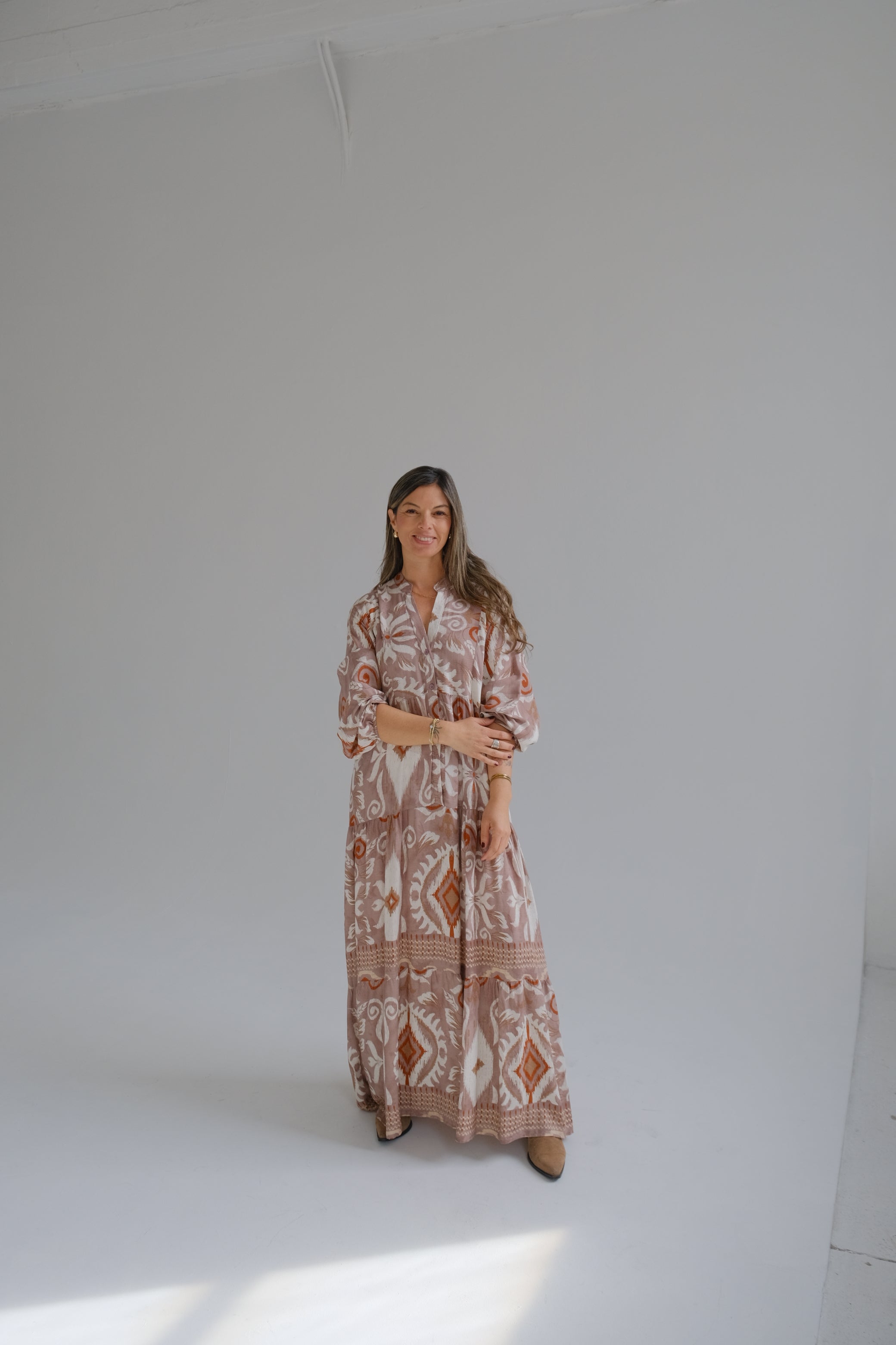 Vestido Andrea Rosa CÁPSULA