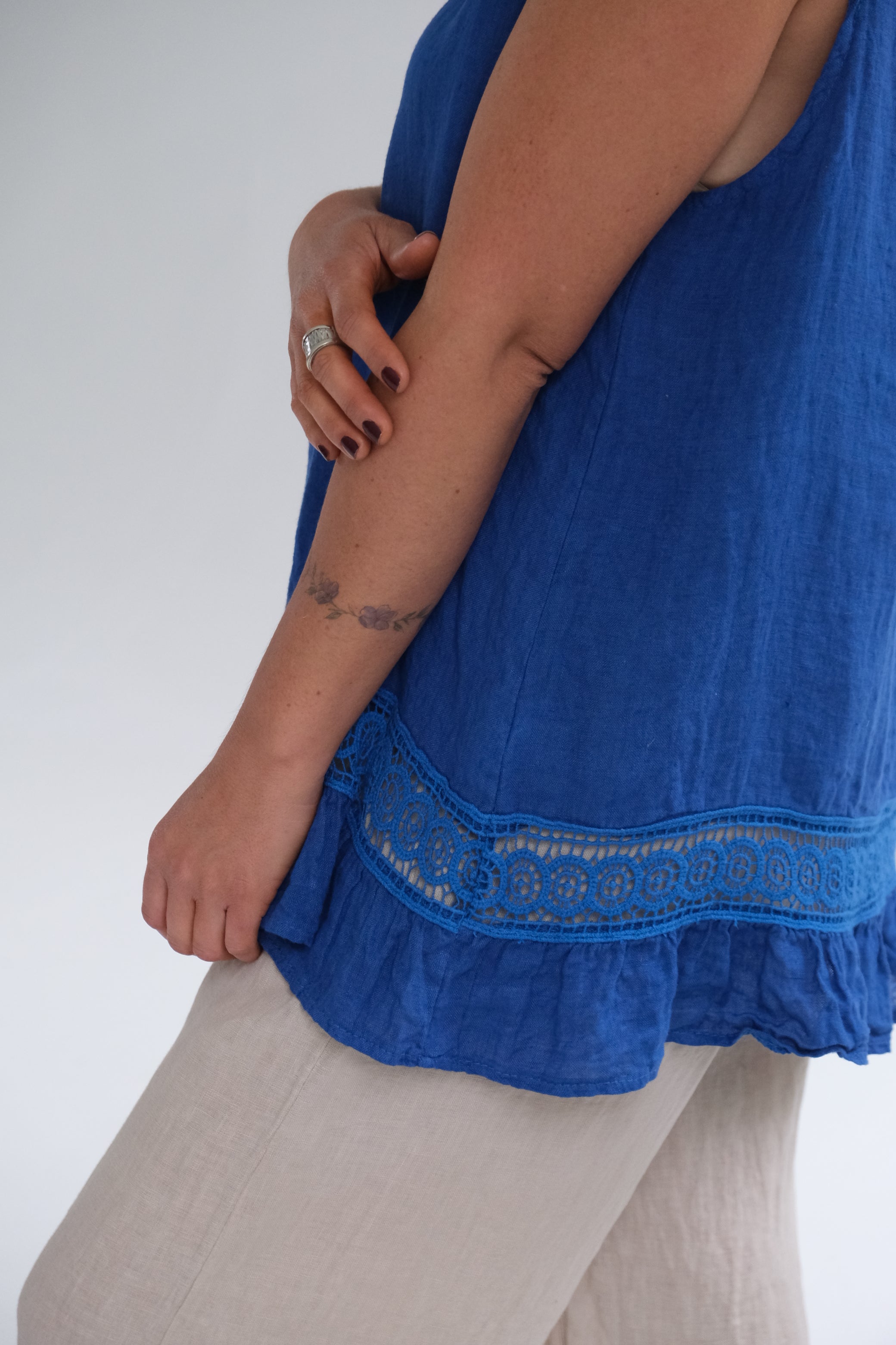 Musculosa Freya Azul Francia