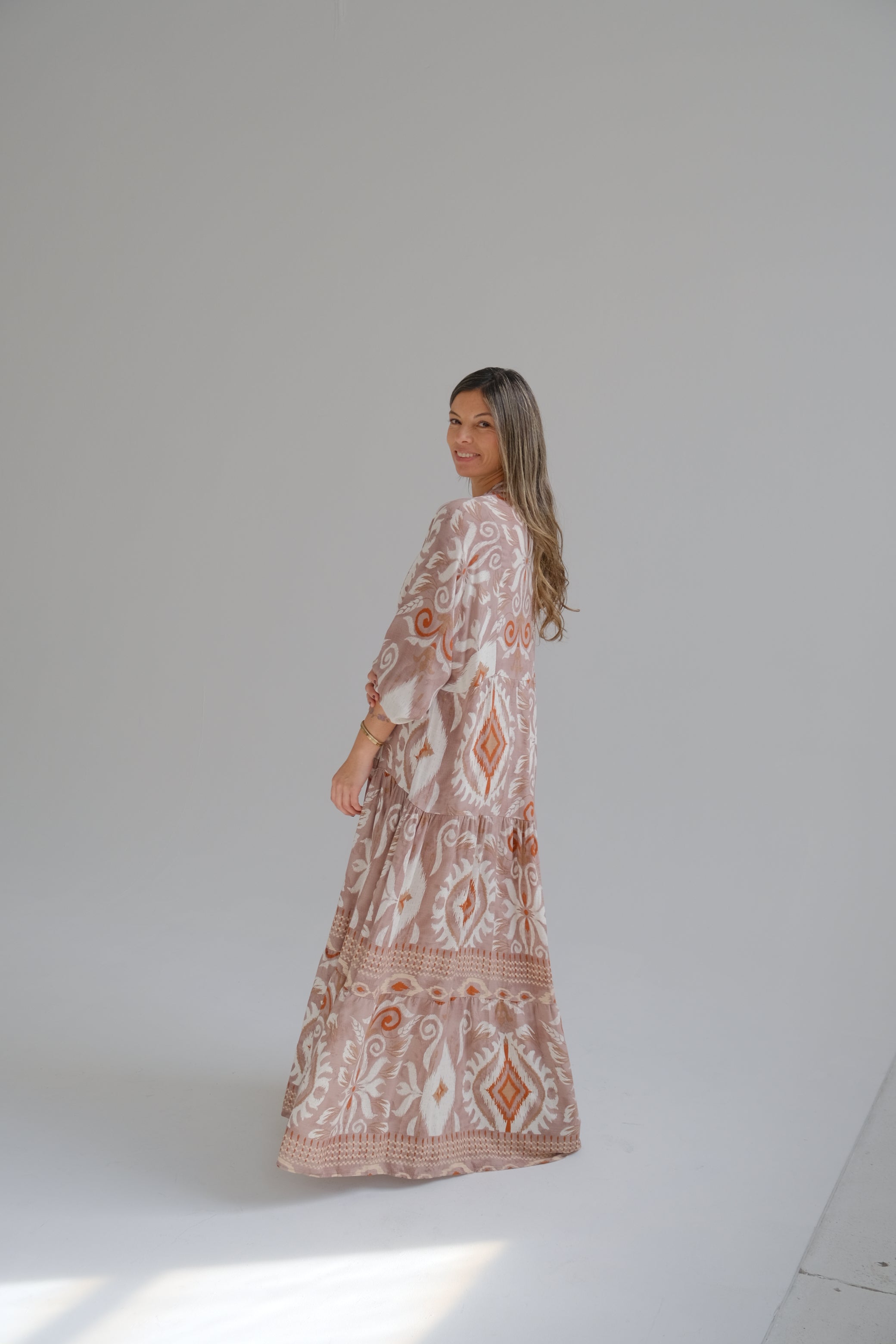 Vestido Andrea Rosa CÁPSULA