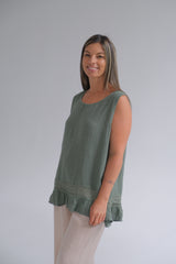Musculosa Freya Verde Seco