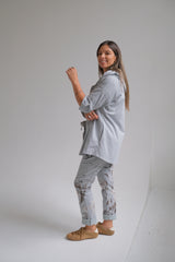 Campera Tina Celeste
