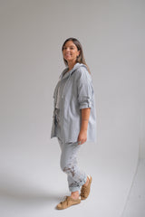 Campera Tina Celeste