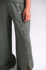 Pantalon Lily Verde Seco