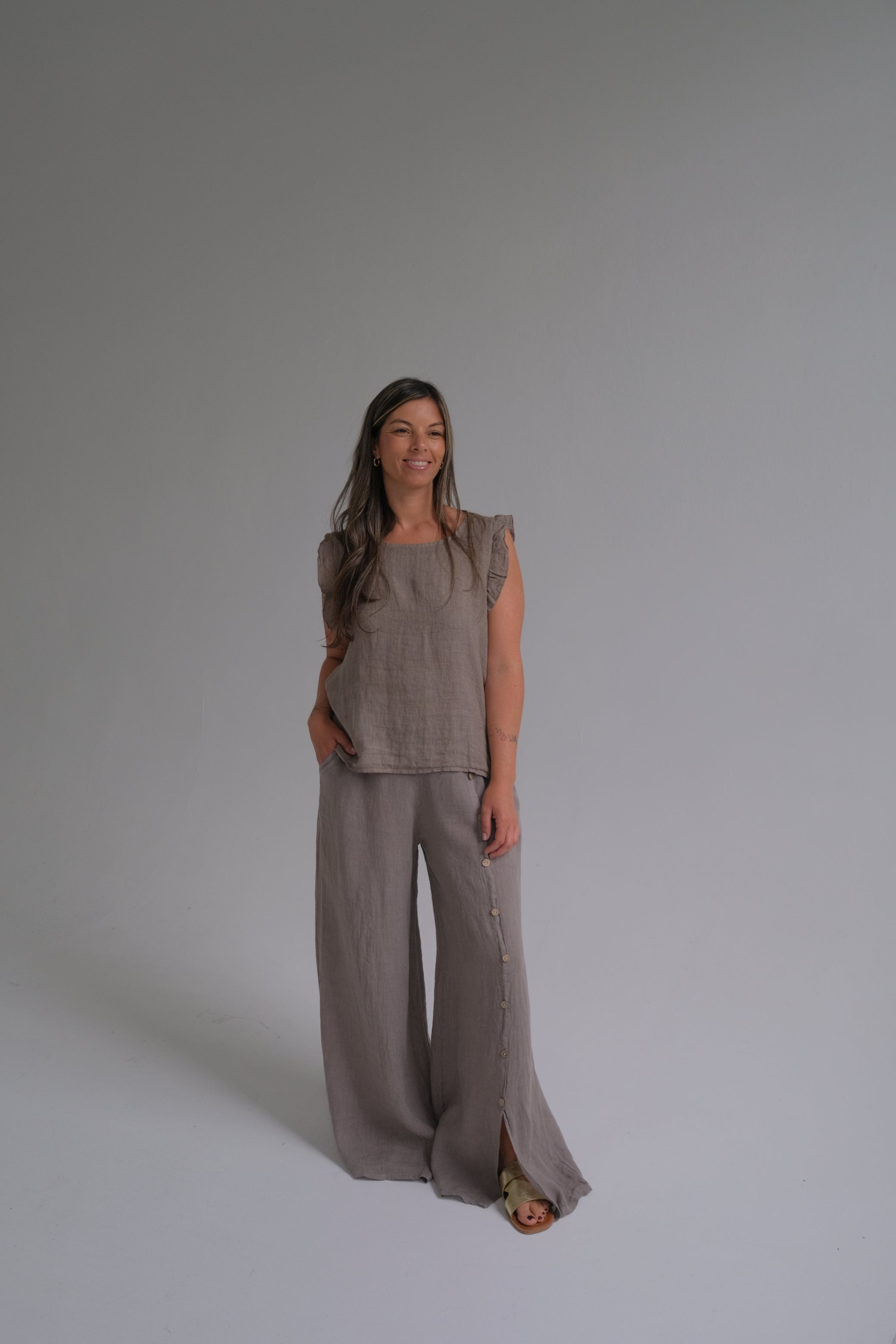 Pantalon Lily Visón