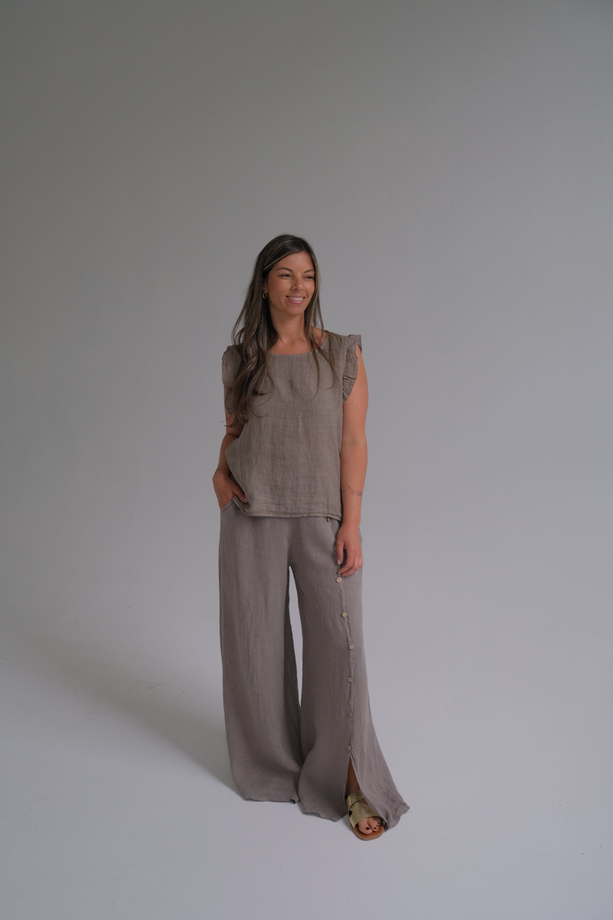 Musculosa Flown Visón