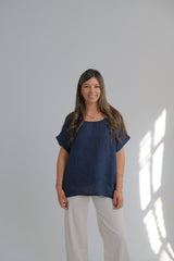 Blusa Guille Azul Marino