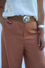 Pantalon Felicia Terracota