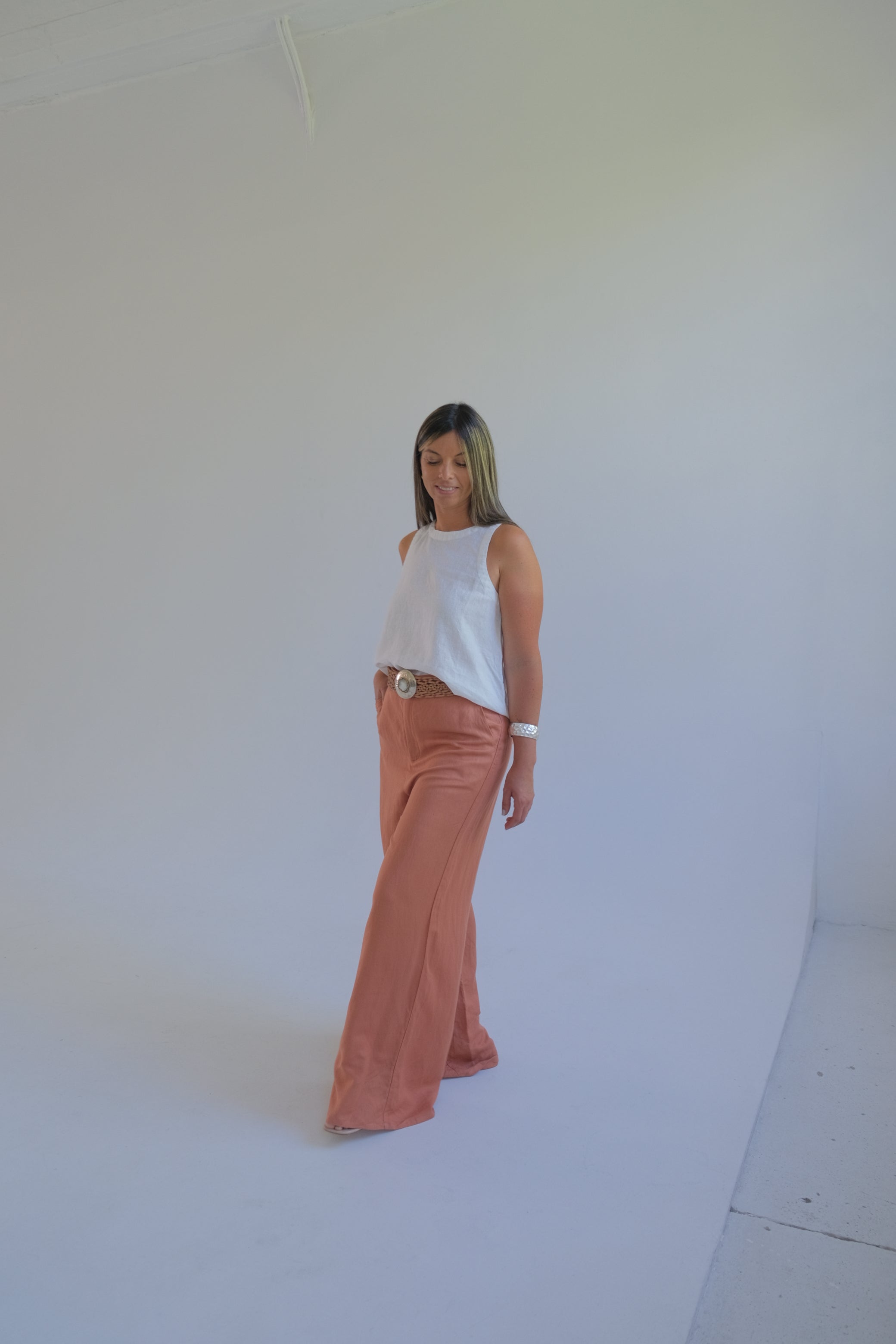 Pantalon Felicia Terracota