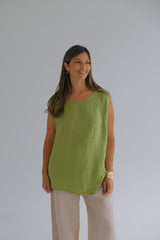 Musculosa Dolceacqua Verde Pistacho