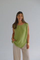 Musculosa Dolceacqua Verde Pistacho