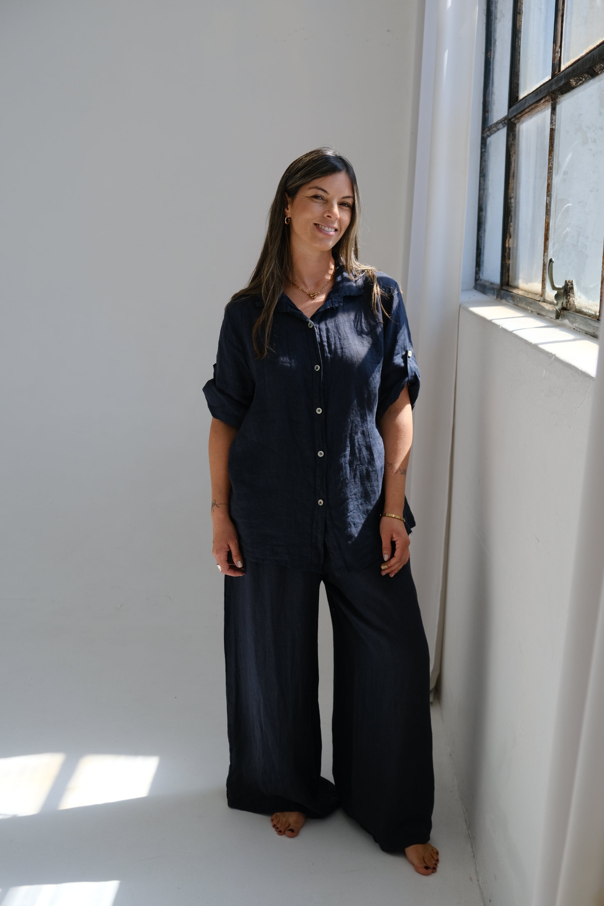 Pantalón Atenea Azul Marino