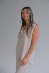 Musculosa Holly Beige