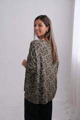 Sweater Geometric Verde