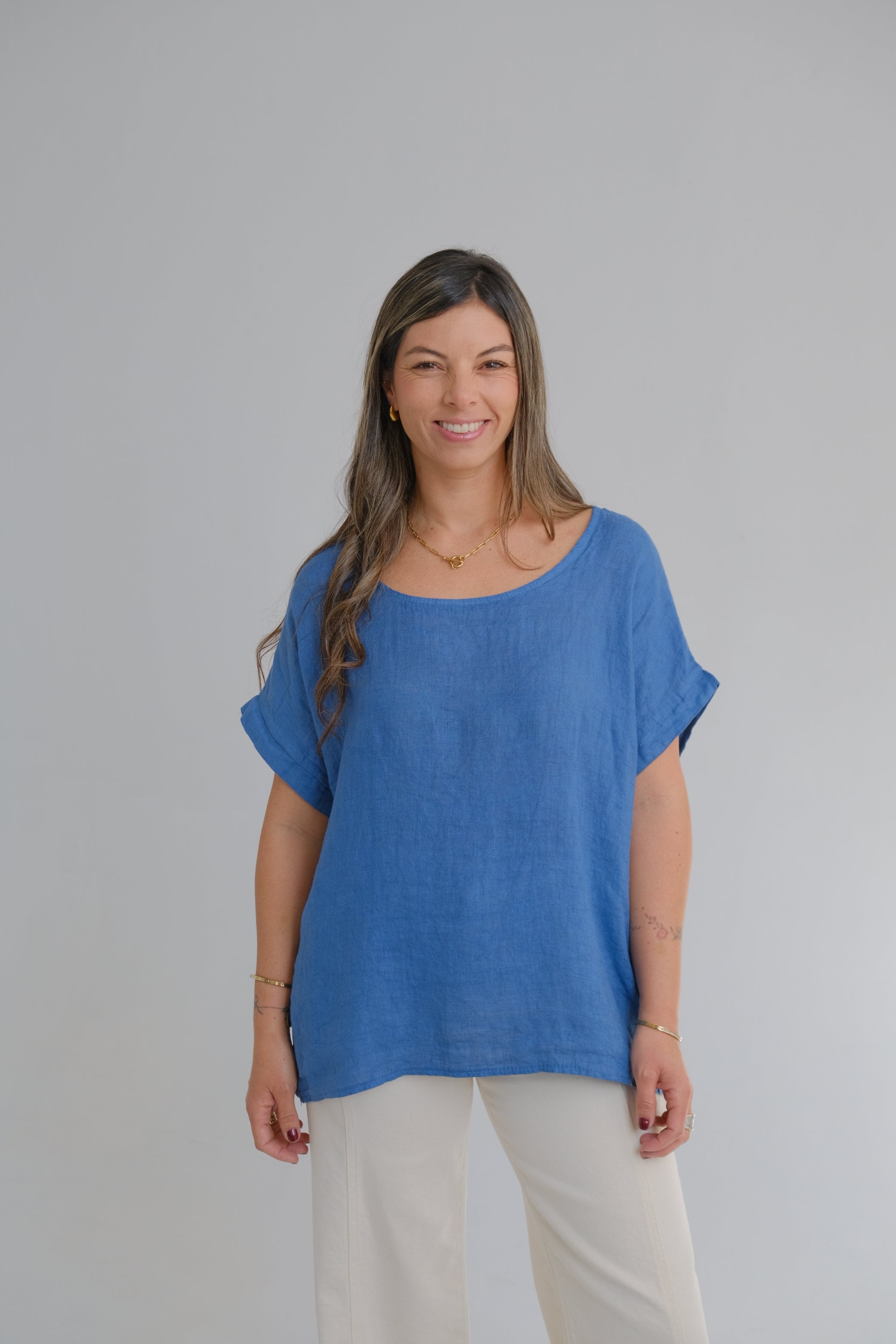 Blusa Guille Celeste