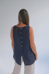 Musculosa Minerva Azul Marino