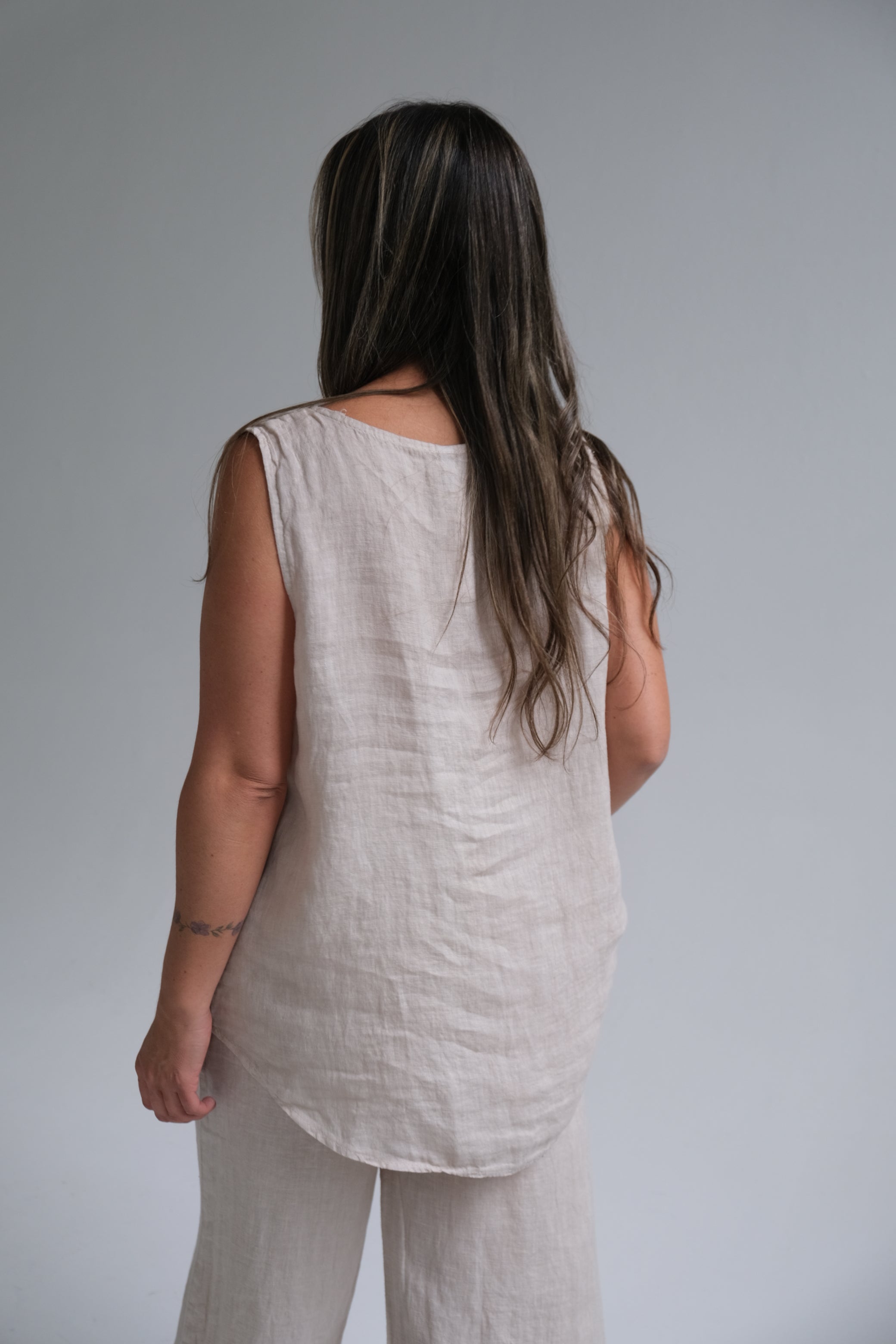 Musculosa Holly Beige