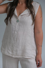 Musculosa Holly Beige