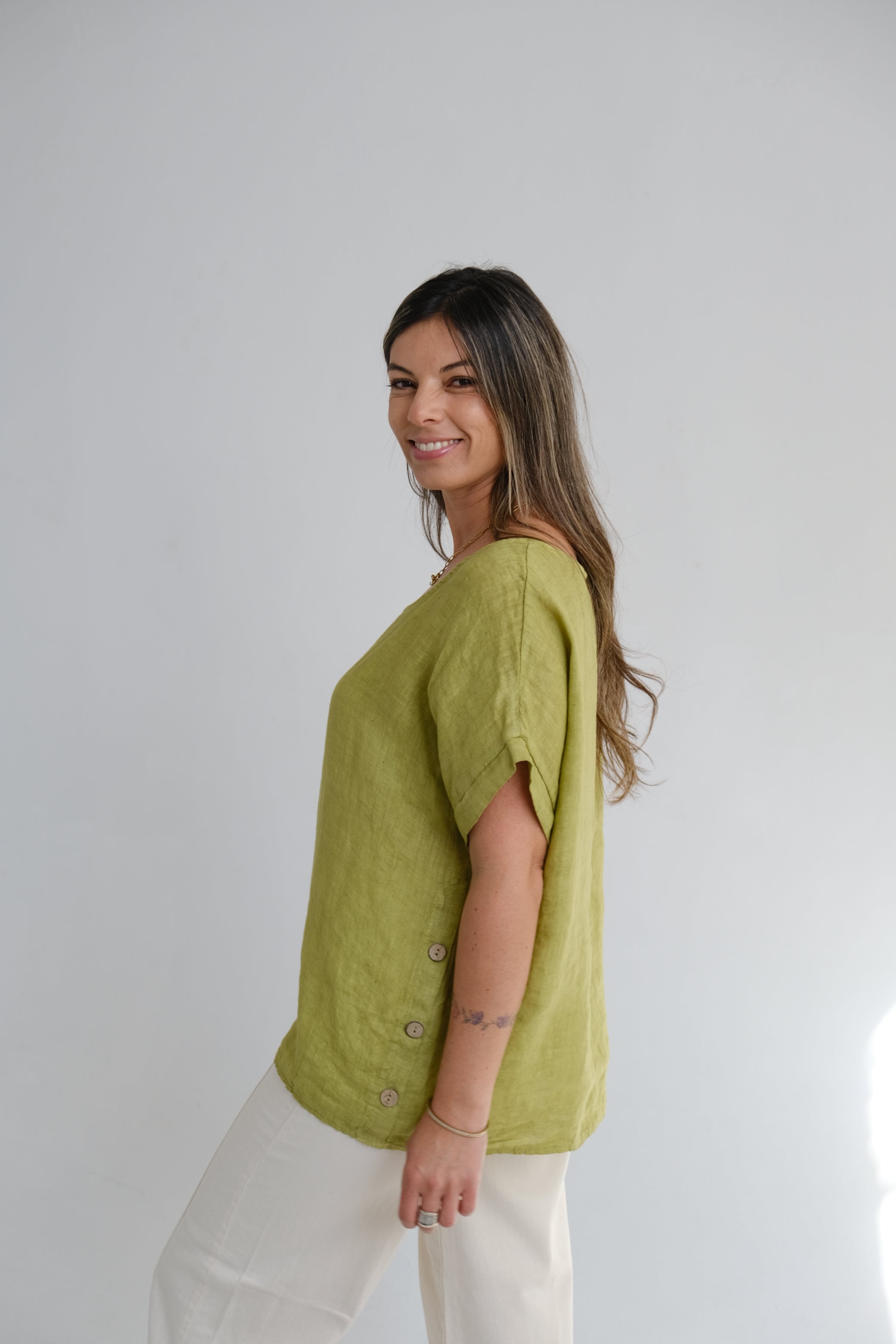Blusa Guille Verde Lima