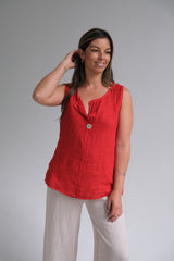 Musculosa Holly Rojo