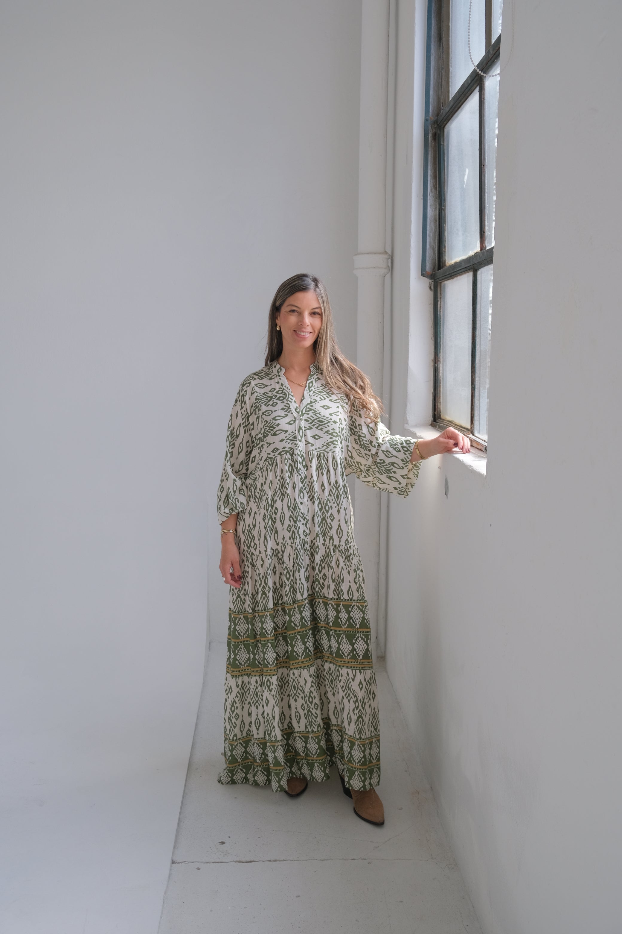 Vestido Fiumicino Verde CÁPSULA