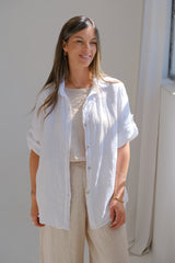 Camisa Aleli básica blanco