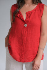 Musculosa Holly Rojo