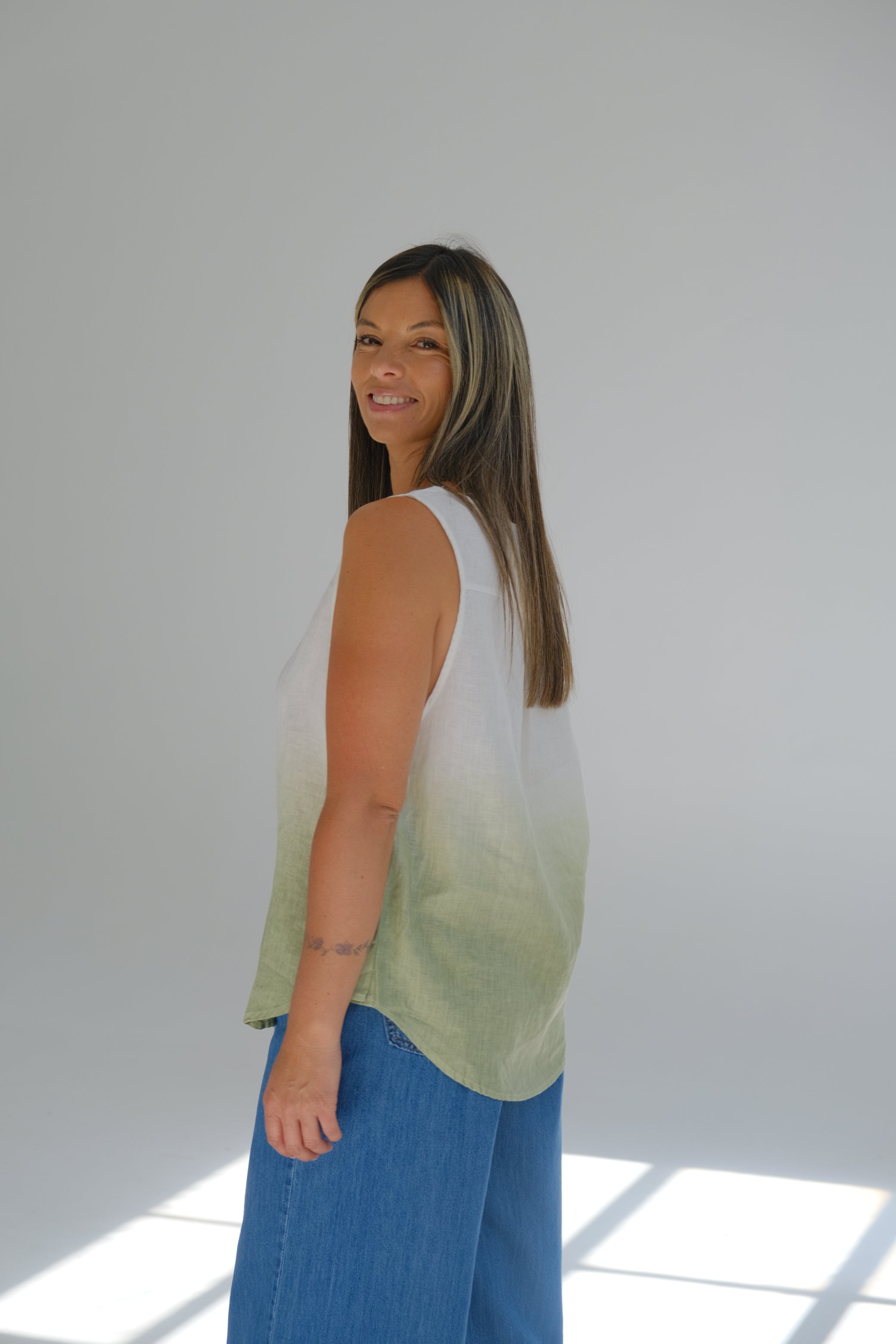 Musculosa Cirilla Verde