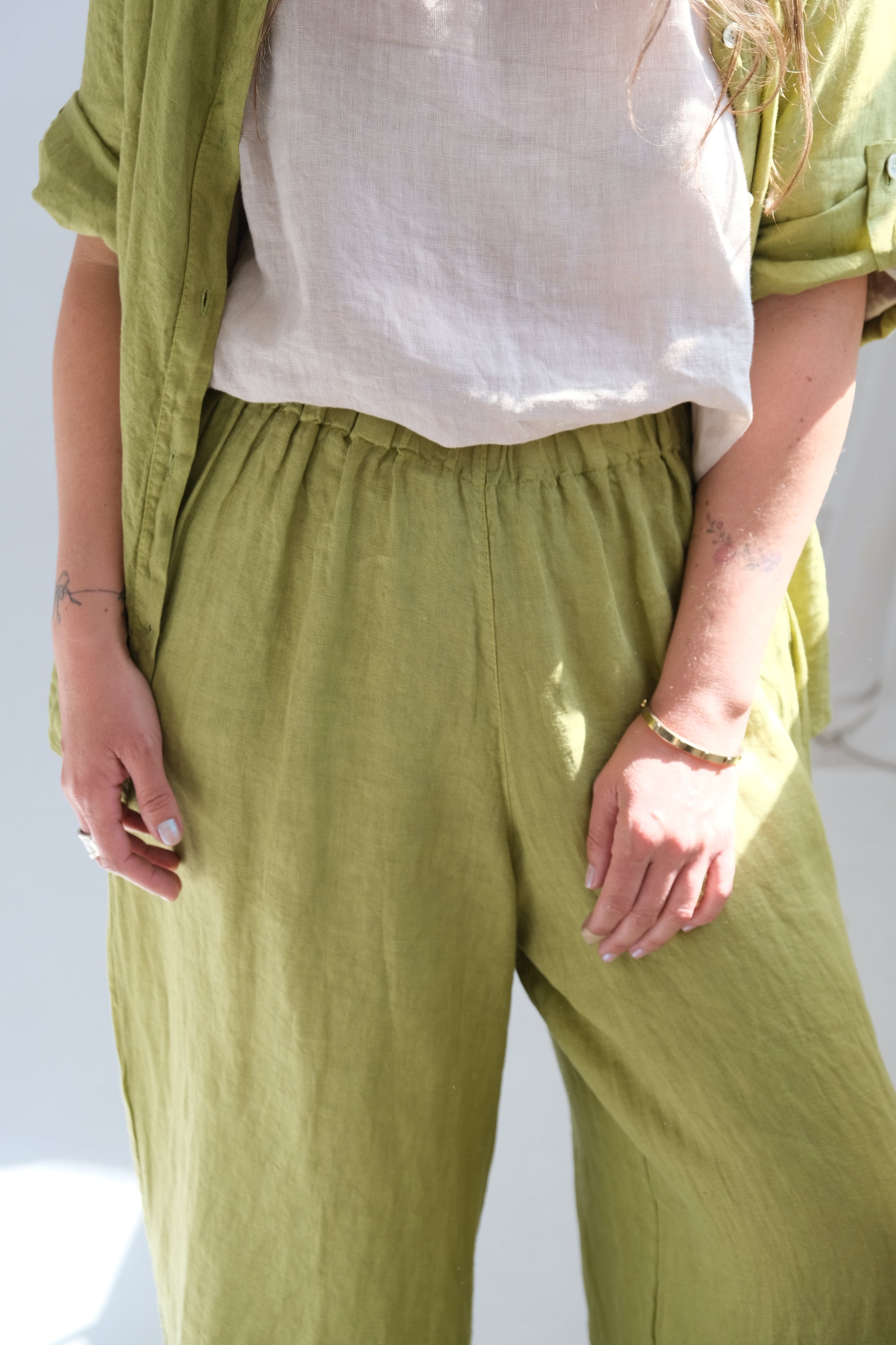 Pantalón Atenea Pistacho